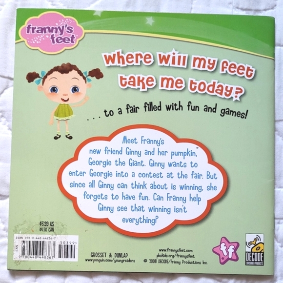 3/$15 🌸 Franny's Feet: Franny In The Pumpkin Patch - Picture 2 of 9